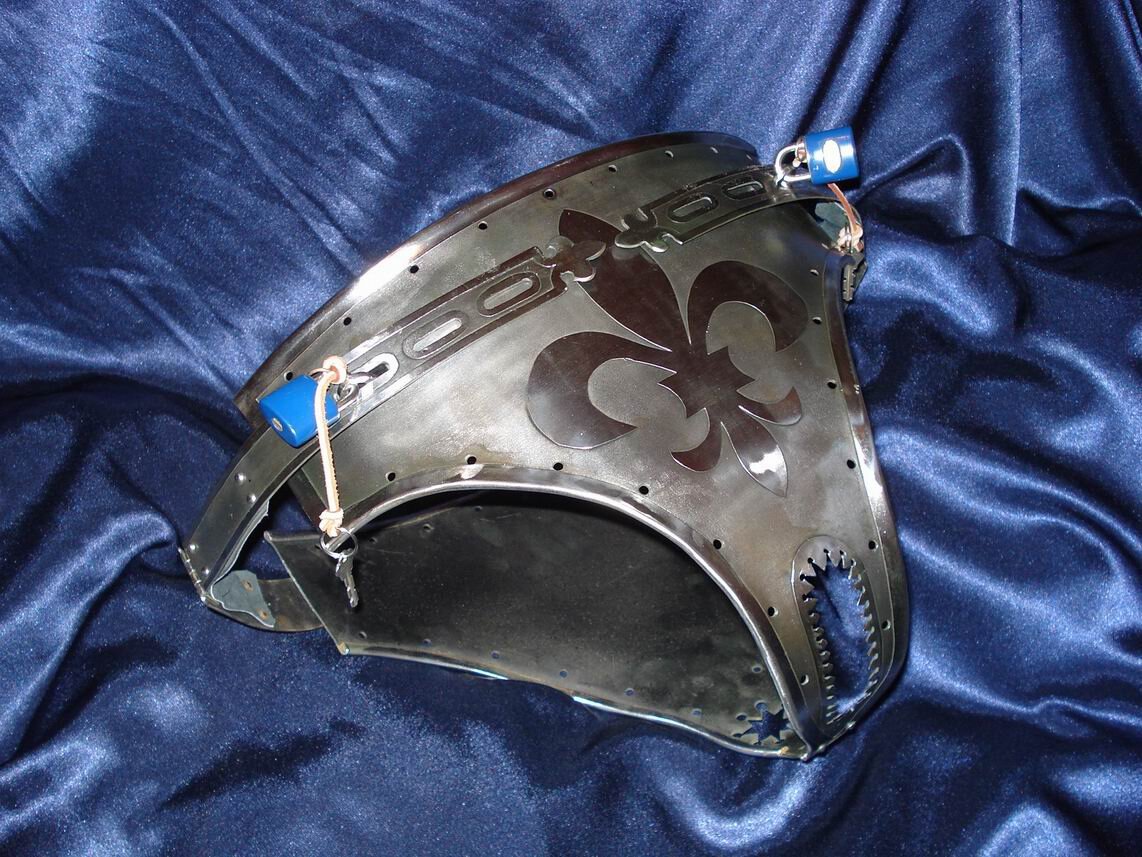 Women were forced to wear chastity belts