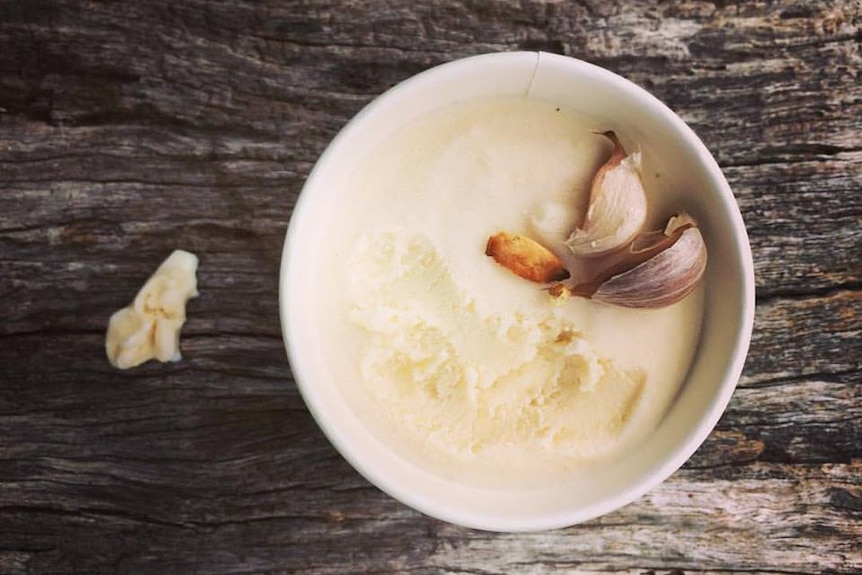 Garlic Ice Cream