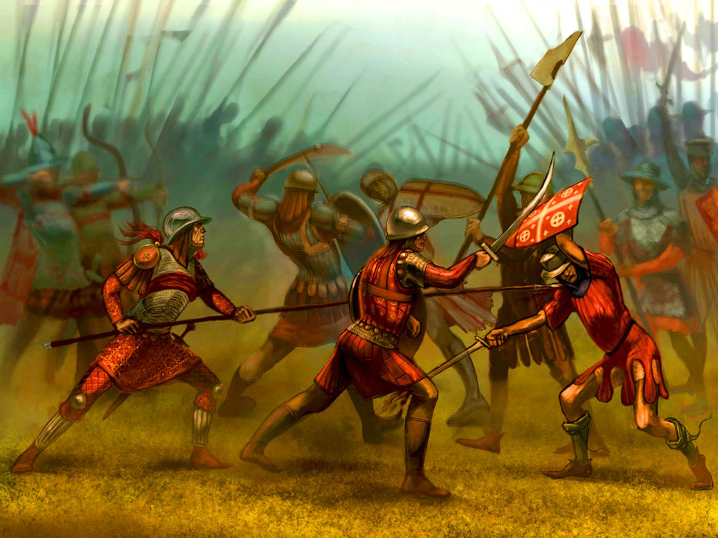 Byzantine Flamethrowers (VII century AD)