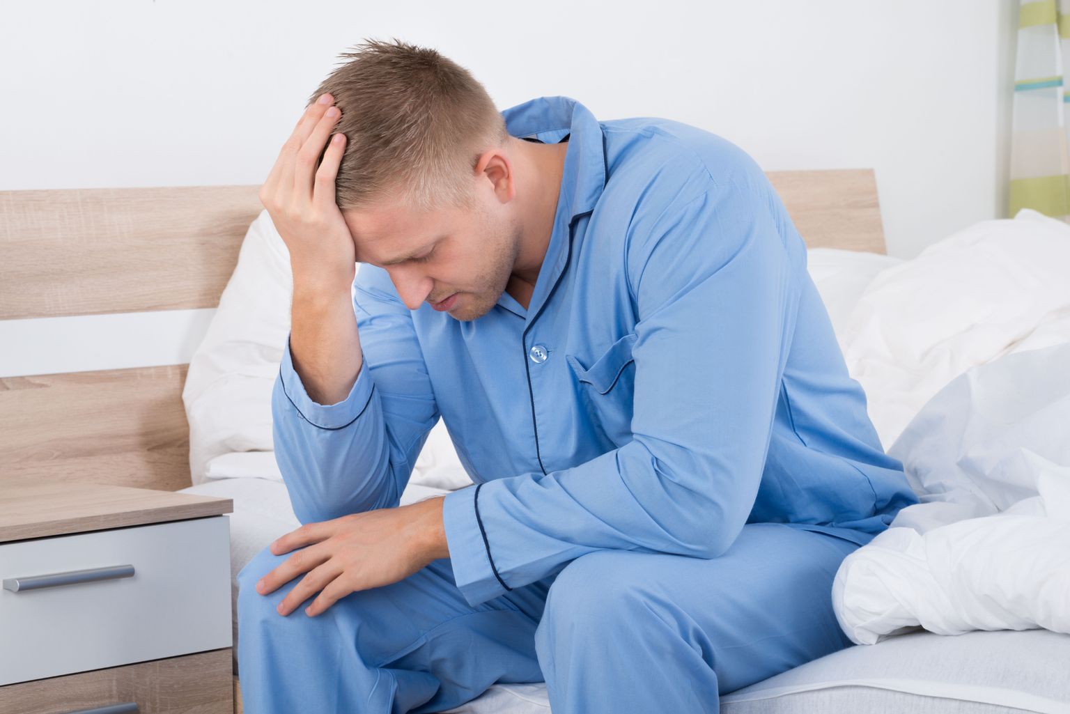  In males, the prostate can only lead to problems