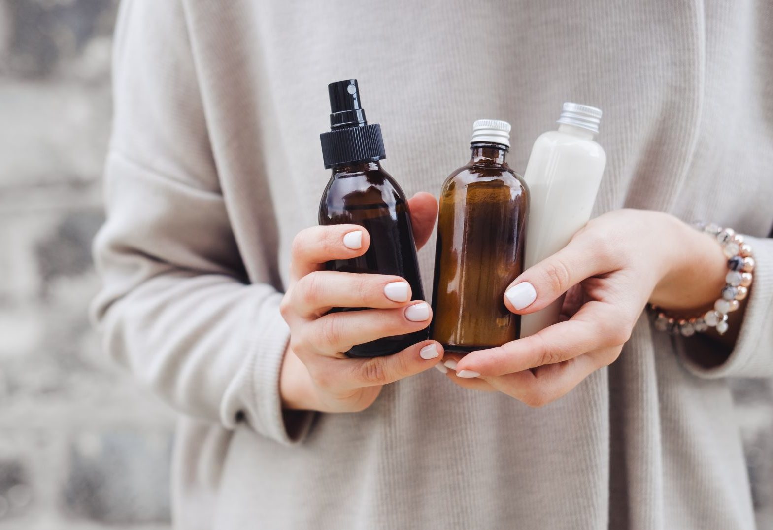 Minimal skincare routine