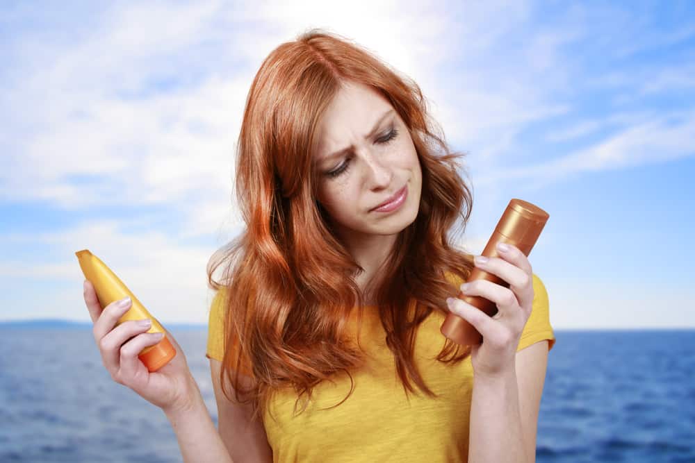There are two types of sunscreen