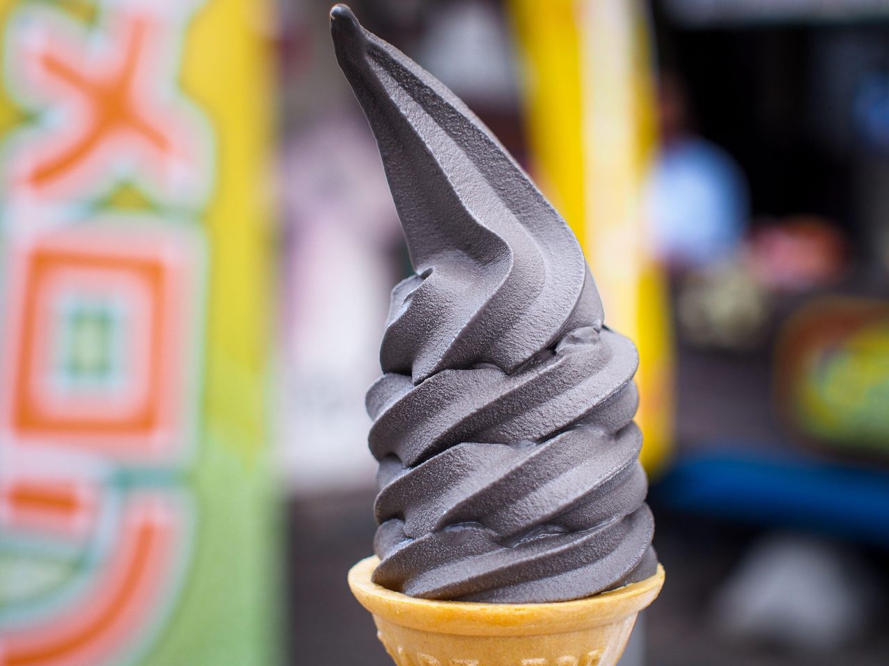 Squid Ink Ice Cream